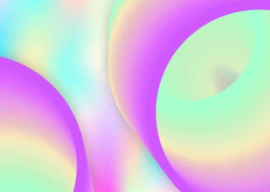 Sıvı dinamik elementler ve şekillerle akışkan arkaplan.