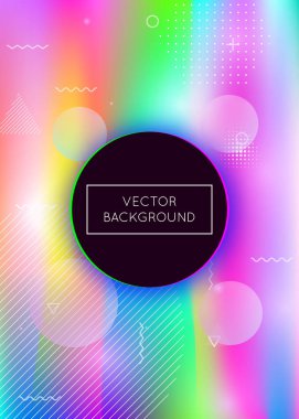 Sıvı arka planı dinamik sıvıyla şekillendirir. Holografik bauhaus