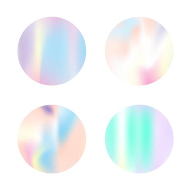 Holografik arka set.
