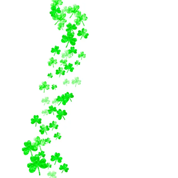 Shamrock background for Saint Patricks Day. — Stock Vector