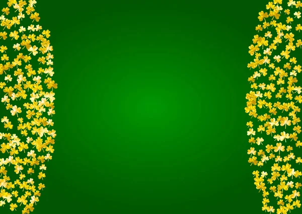 Shamrock background for Saint Patricks Day. — Stock Vector