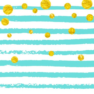 Noktalı altın parıltısı konfetisi