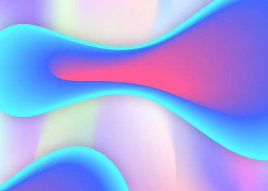 Dinamik elementler ve şekillerle sıvı arkaplan.