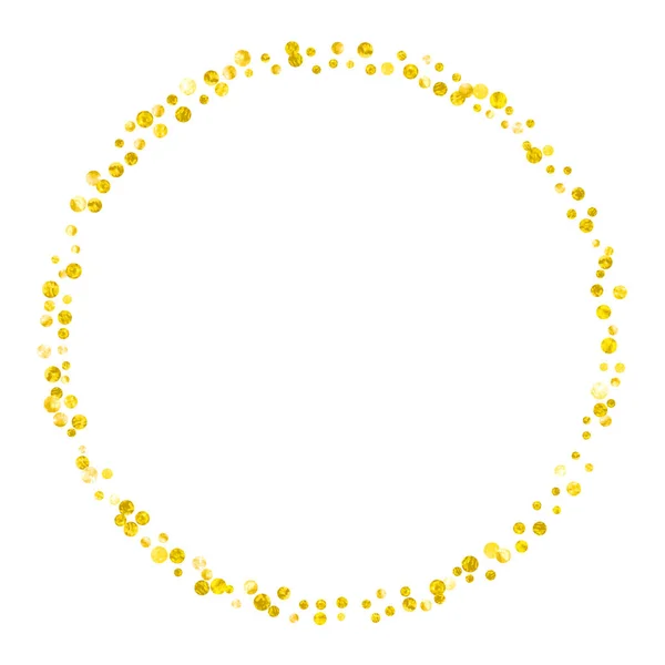 金光闪闪的圆点圆饼 — 图库矢量图片