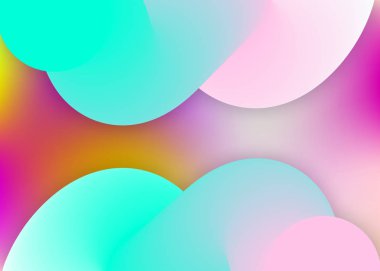 Sıvı dinamik elementler ve şekillerle akışkan arkaplan.