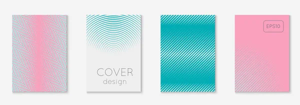 Poster design moderno con linee geometriche e forme minimaliste. — Vettoriale Stock