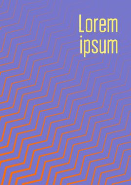 Gradyanlı minimalist kapak şablonu