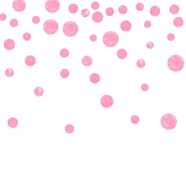 Noktalı altın parıltısı konfetisi