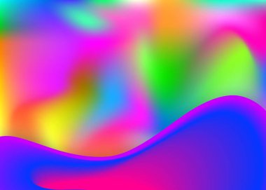 Dinamik elementler ve şekillerle sıvı arkaplan.