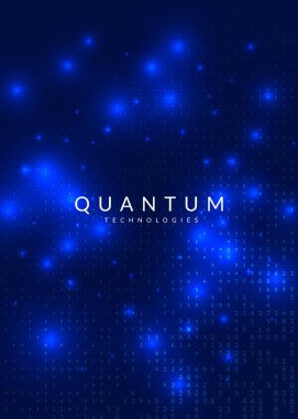 Dijital teknoloji soyut arka plan. Yapay zeka,