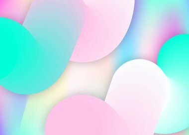 Sıvı dinamik elementlerle akışkan şekil arkaplanı.