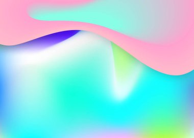 Dinamik elementler ve şekillerle sıvı arkaplan.