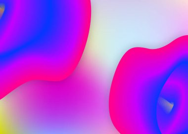 Sıvı dinamik elementler ve şekillerle akışkan arkaplan.