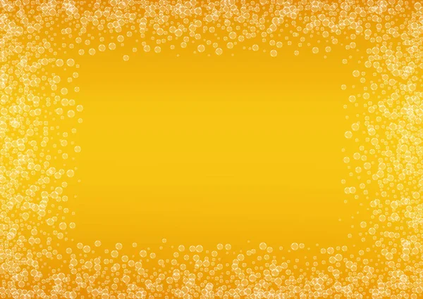Un fond de bière. Craft lager splash. Mousse Oktoberfest. — Image vectorielle