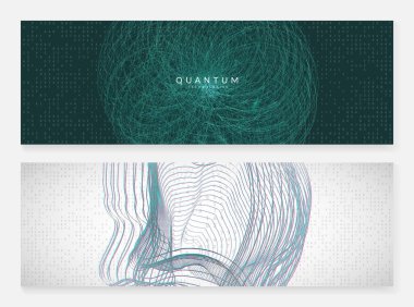 Büyük veri konsepti. Dijital teknoloji soyut 