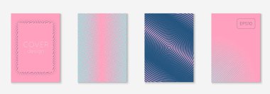 Gradyanlı minimalist kapak şablonu