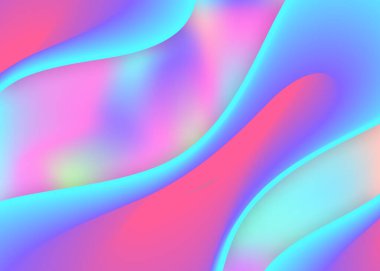 Sıvı dinamik elementler ve şekillerle akışkan arkaplan.