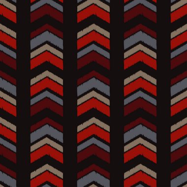 Etnik boho seamless modeli. Geleneksel süs. El ile tarama. Geometrik arka plan. Kabile desen. Halk motif. Tekstil rapport.