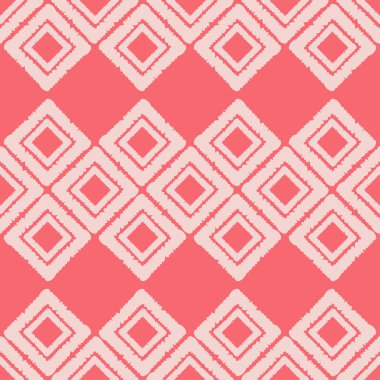 Dikişsiz soyut geometrik desen. Rhombus doku. Kuluçkalık ver. Doku karalamak. Tekstil rapport.