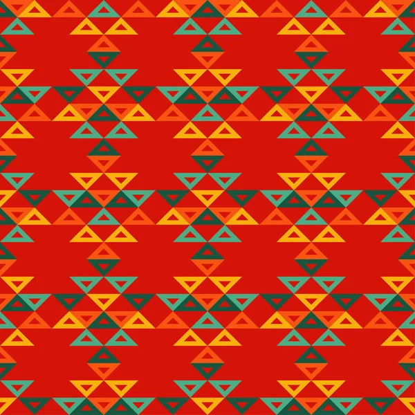 Etniczna Boho Jednolity Wzór Tradycyjne Ornament Tło Geometrycznych Tribal Wzór — Wektor stockowy