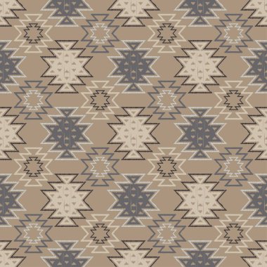 Etnik boho seamless modeli. Kuluçkalık ver. Geleneksel süs. Geometrik arka plan. Kabile desen. Halk motif. Tekstil rapport.