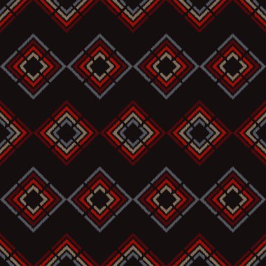 Dikişsiz soyut geometrik desen. Rhombus doku. Çalışmaları. Kuluçkalık ver. Doku karalamak. Tekstil rapport.