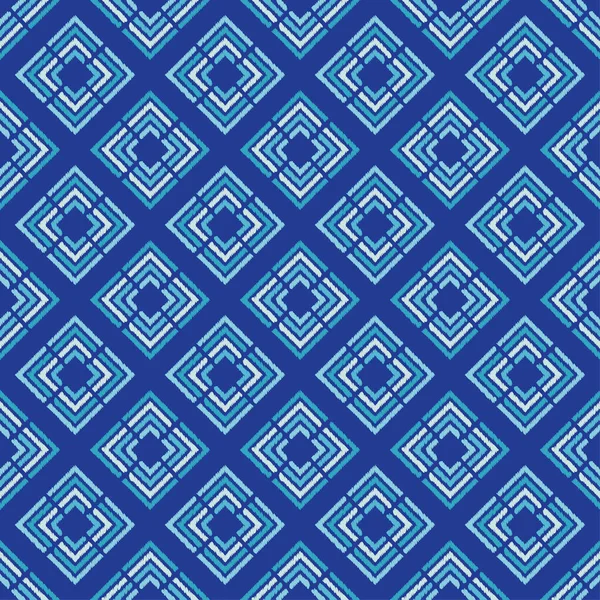 Patrón Geométrico Abstracto Sin Costuras Textura Del Rombo Pinceladas Eclosión — Vector de stock