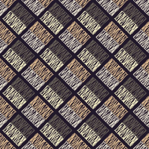 Patrón Geométrico Abstracto Sin Costuras Textura Del Rombo Pinceladas Eclosión — Archivo Imágenes Vectoriales
