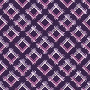 Dikişsiz soyut geometrik desen. Rhombus doku. Çalışmaları. Kuluçkalık ver. Doku karalamak. Tekstil rapport.