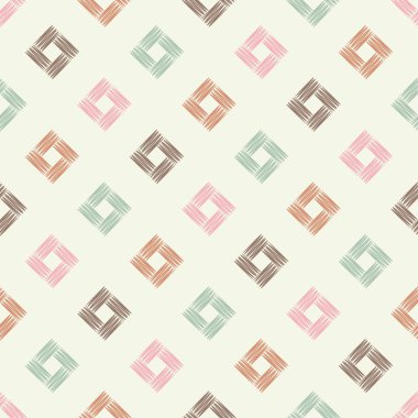 Dikişsiz soyut geometrik desen. Rhombus doku. Çalışmaları. Kuluçkalık ver. Doku karalamak. Tekstil rapport.