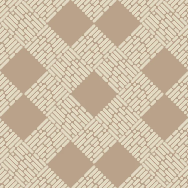 Padrão Geométrico Abstrato Sem Costura Textura Das Tiras Textura Losango — Vetor de Stock
