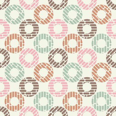 Polka dot seamless modeli. Şeritler ve noktalar doku. Geometrik arka plan. Doku karalamak. extile uyum. 