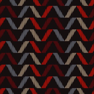 Dikişsiz soyut geometrik desen. Şeritler doku. Çalışmaları. Kuluçkalık ver. Doku karalamak. Tekstil rapport.