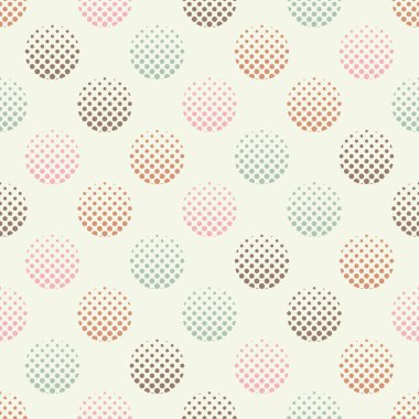 Polka dot seamless modeli. Doku nokta. Yarı ton. Geometrik arka plan. Doku karalamak. extile uyum. 