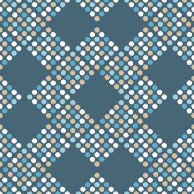 Polka dot seamless modeli. Kuluçkalık ver. Çalışmaları. Yarı ton. Geometrik arka plan. Doku karalamak. extile uyum. 