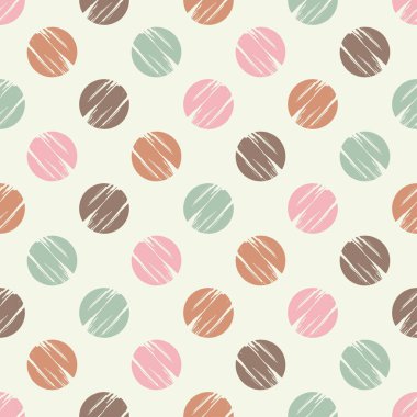 Polka dot seamless modeli. Kuluçkalık ver. Çalışmaları. Geometrik arka plan. Doku karalamak. extile uyum.