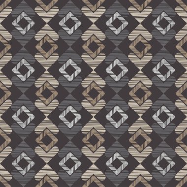 Etnik boho seamless modeli. Kuluçkalık ver. Geleneksel süs. Geometrik arka plan. Halk motif. Tekstil rapport.