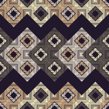 Etnik boho seamless modeli. Kuluçkalık ver. Geleneksel süs. Geometrik arka plan. Halk motif. Tekstil rapport.