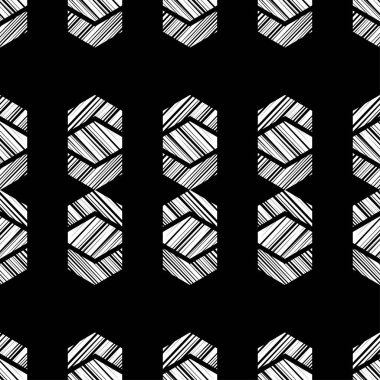 Etnik boho seamless modeli. Kuluçkalık ver. Geleneksel süs. Geometrik arka plan. Halk motif. Tekstil rapport.