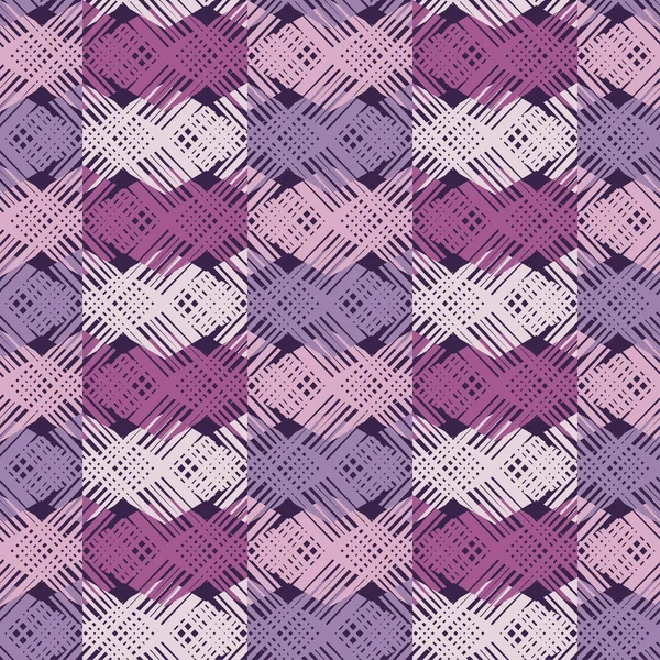 自由奔放に生きる民族のシームレスなパターン 孵化の手します 伝統的な飾り 幾何学的な背景 民俗モチーフ 繊維関係 — ストックベクタ