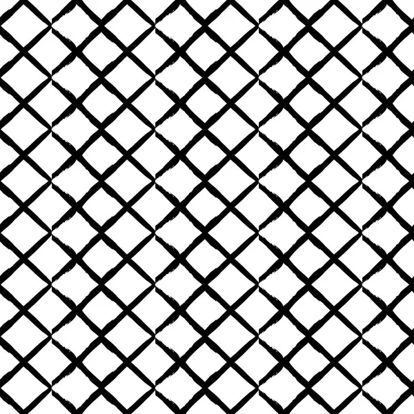 Bezproblémové Abstraktní Geometrický Vzor Textura Zigzag Rukopis Ruční Líhnutí Textilní — Stockový vektor