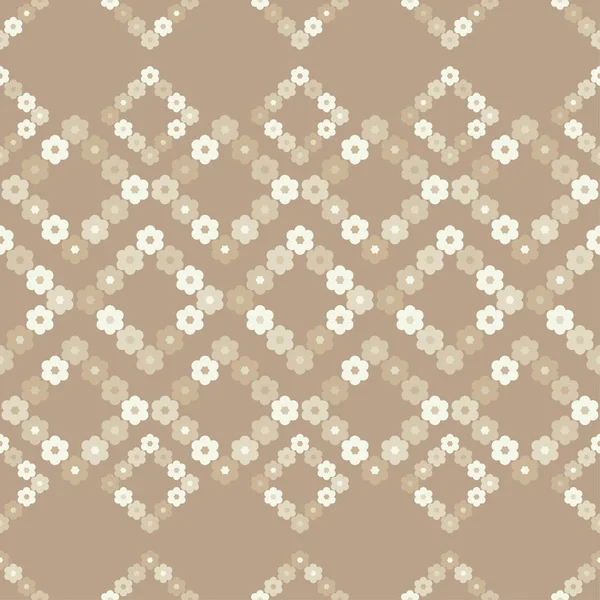 Květinový Vzor Bezešvé Texturu Pozadí Dekorativní Květinový Ornament Textilní Program — Stockový vektor