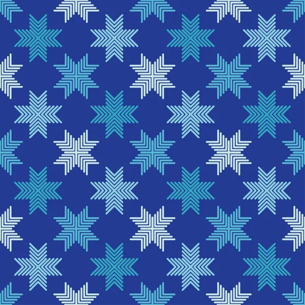 Sorunsuz vektör arka plan dekoratif kar taneleri ile. Kış desen. Tekstil rapport.