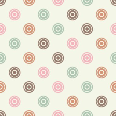Polka dot seamless modeli. Kuluçkalık ver. Çalışmaları. Geometrik arka plan. Doku karalamak. extile uyum.