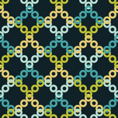 Polka dot seamless modeli. Geometrik arka plan. Renkli topları. extile uyum.