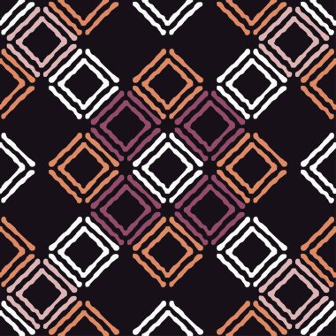 Etnik boho seamless modeli. Geleneksel süs. Geometrik arka plan. Kabile desen. Halk motif. Tekstil rapport.