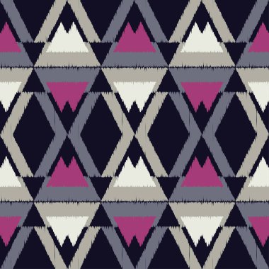 Etnik boho seamless modeli. Geleneksel süs. Geometrik arka plan. Kabile desen. Halk motif. Tekstil rapport.