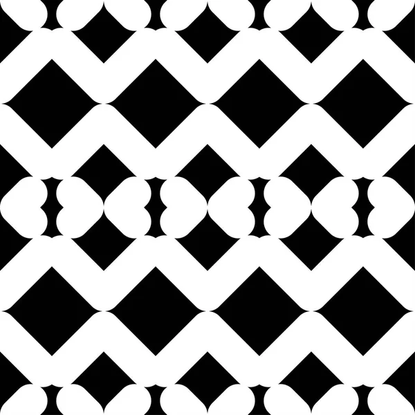 Patrón Geométrico Abstracto Sin Costuras Textura Tiras Rombos Relación Textil — Archivo Imágenes Vectoriales