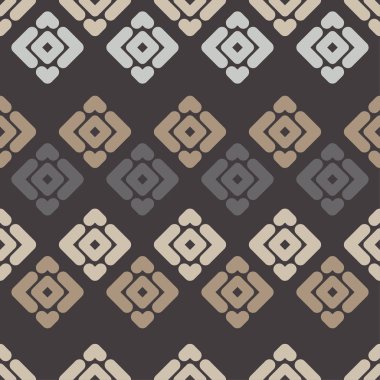 Dikişsiz soyut geometrik desen. Şeritler ve edikula doku. Tekstil rapport.