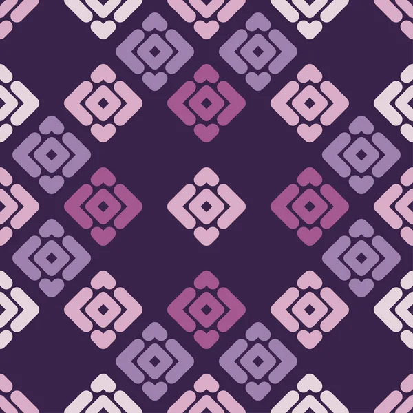 Naadloze Abstracte Geometrische Patroon Het Patroon Van Strips Rhombuses Textiel — Stockvector